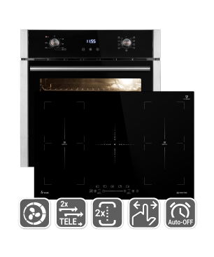 KKT KOLBE SET80103FZ, Herdset (Induktion, A, 70 Liter)