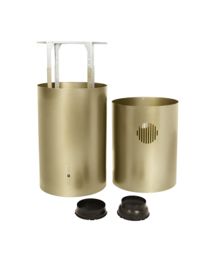 F.BAYER POLE IS40GO, Dunstabzugshaube (40 cm breit, 40 cm tief)