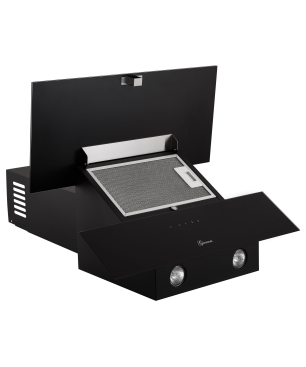 GURARI GCH D 268 BL 9 PRIME+KCT 97 FI La Perle, Dunstabzugshaube (90 cm breit)