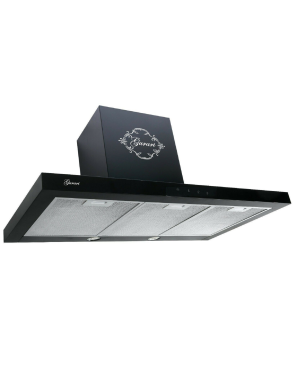 GURARI GCH F 462 BL 9 PRIME+KCT 97 FI La Perle, Dunstabzugshaube (90 cm breit)