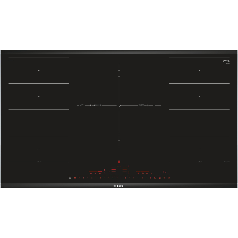 BOSCH PXV 975 DV1E Glaskeramik (916 mm breit, 5 Kochfelder)