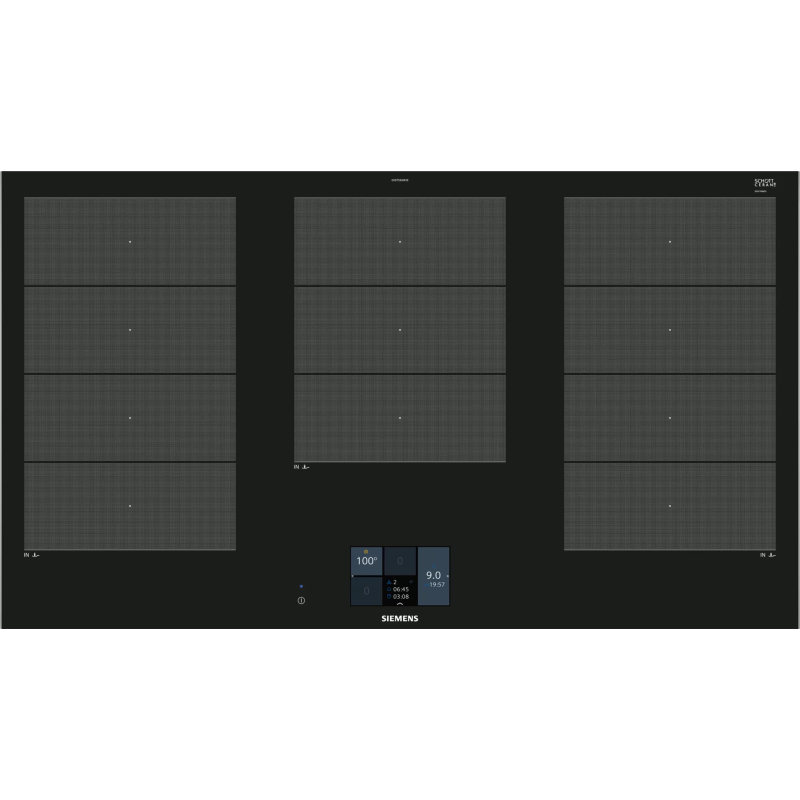 BOSCH Induktionskochfeld EX975KXW1E Glaskeramik (912 mm breit, 5 Kochfelder)