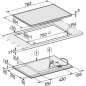 MIELE KM 7210 FR Induktionskochfeld (764 mm breit, 4 Kochfelder, EasySelect)