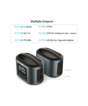 OUBO OUBO-P470 Energiestation 470W schwarz