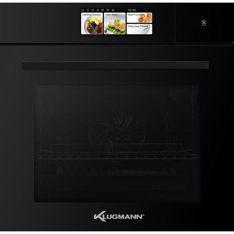 KLUGMANN KSO600LCD Backofen (Einbaugerät, A, 66 Liter, 59,5 cm breit)