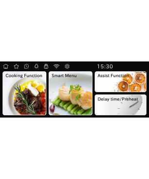 KLUGMANN KSO600LCD Backofen (Einbaugerät, A, 66 Liter, 59,5 cm breit)