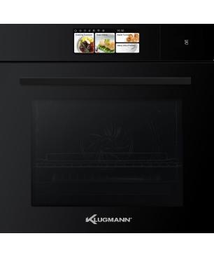 KLUGMANN KSO600LCD Backofen (Einbaugerät, A, 66 Liter, 59,5 cm breit)
