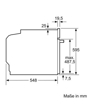 SIEMENS EQ521IB00 iQ500, Einbauherdset (Induktionskochfeld, A, 71 Liter)