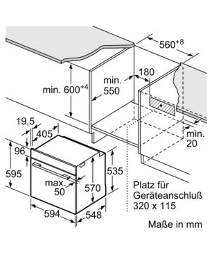 SIEMENS EQ521IB00 iQ500, Einbauherdset (Induktionskochfeld, A, 71 Liter)