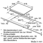 NEFF TTT 5960 N - T59TT60N0 Induktionskochfeld (918 mm breit, 5 Kochfelder)