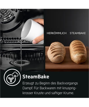AEG CIB6642BBW Standherd (EEK A, Induktionskochfeld, 73 Liter)
