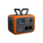 BLUETTI AC50S and SP120 Tragbarer Stromerzeuger 300W und 120W Solarpanel Notfall-Batterie-Backup Orange