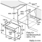 BOSCH HND679LS66, Einbauherdset (Induktion, A, 71 Liter)