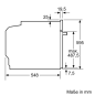 BOSCH HND679LS66, Einbauherdset (Induktion, A, 71 Liter)