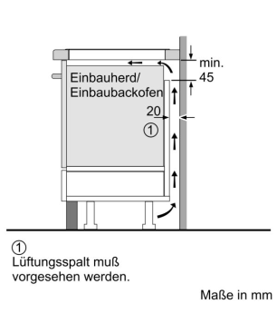 BOSCH HND679LS66, Einbauherdset (Induktion, A, 71 Liter)