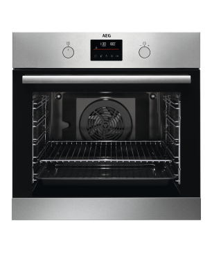 AEG MAXIB306PI Serie 6000 mit SurroundCook Ringheißluftsystem (mit Pyrolyse), Einbaubackofenset (Induktionskochfeld, A+, 72 Li