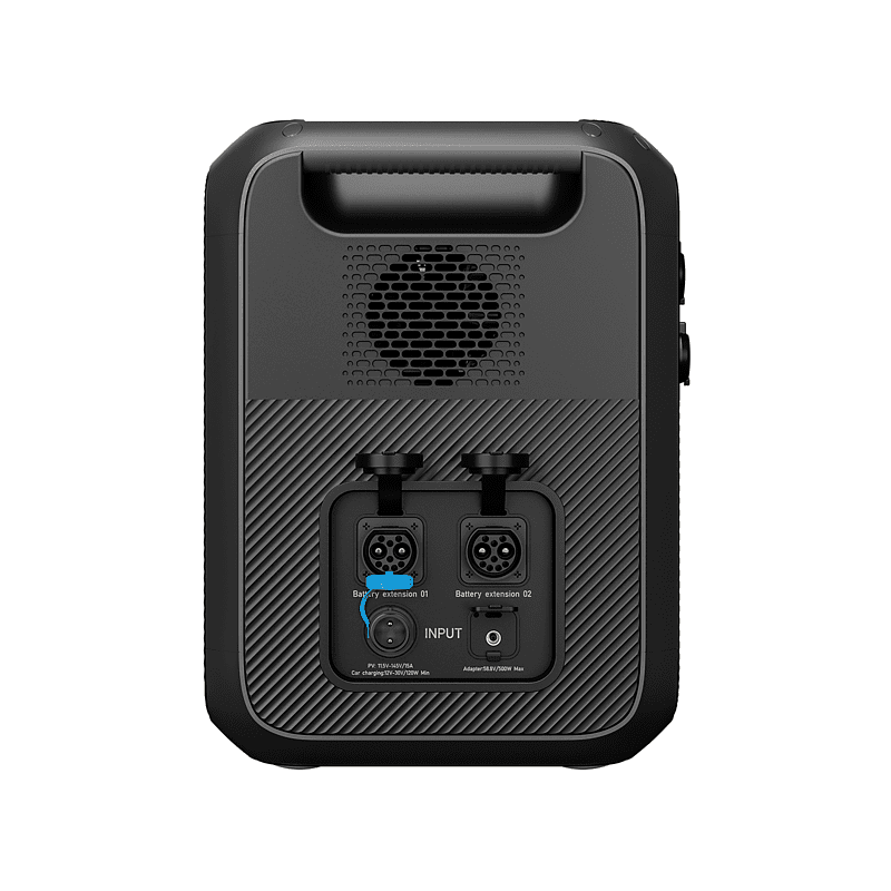 BLUETTI AC200MAX und 2*B230 und 3 Pcs PV200 Solarpanel externem Batteriemodul Notfall-Backup 2048 Wh Schwarz