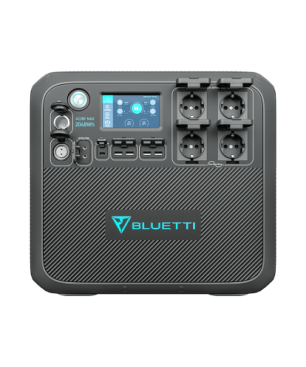 BLUETTI AC200MAX und 2*B230 und 3 Pcs PV200 Solarpanel externem Batteriemodul Notfall-Backup 2048 Wh Schwarz