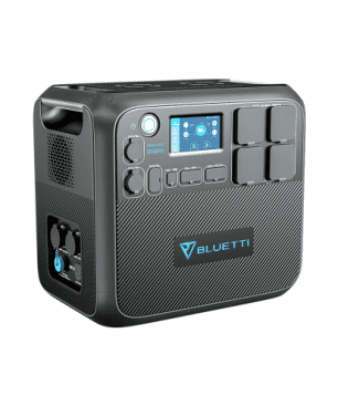 BLUETTI AC200MAX und 2*B230 und 3 Pcs PV200 Solarpanel externem Batteriemodul Notfall-Backup 2048 Wh Schwarz