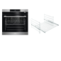 AEG BCO7741BA1, Backofen (Einbaugerät, 72 Liter, 594 mm breit), Serie 7000 mit SteamCrisp Dampfunterstützung (mit Pyrolyse)