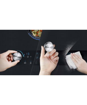 SAMSUNG NZ84J9770EK/EF Induktionskochfeld (800 mm breit, 4 Kochfelder)