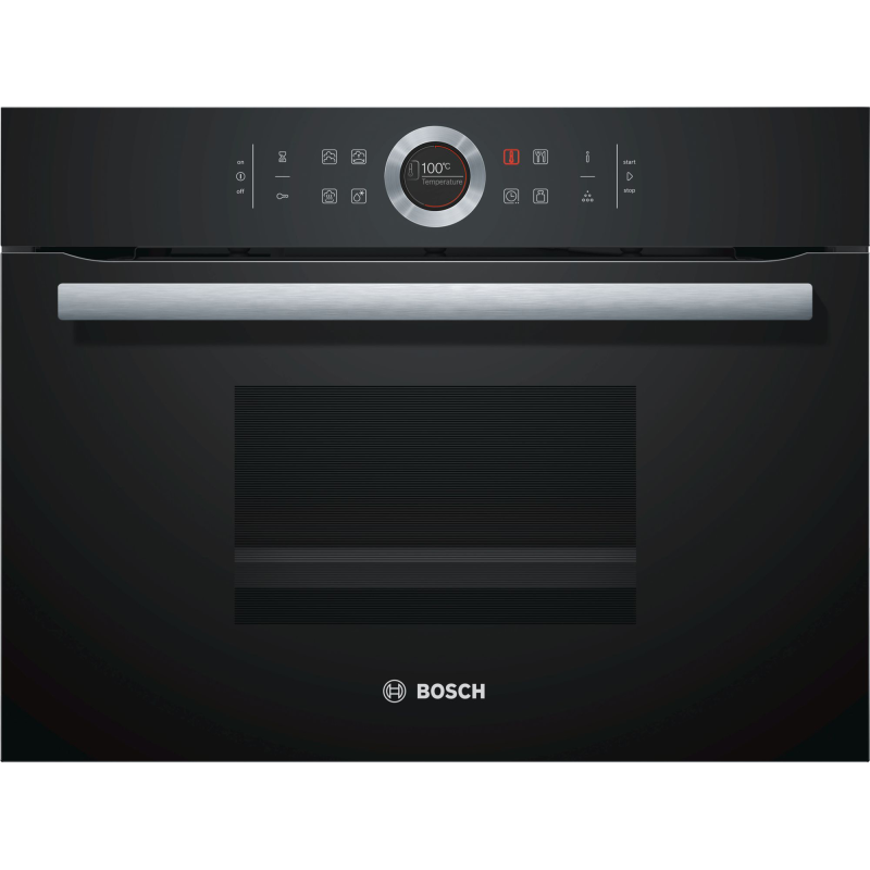 BOSCH CDG634AB0 Dampfgarer, Schwarz)
