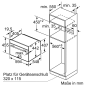 BOSCH CDG634AB0 Dampfgarer, Schwarz)