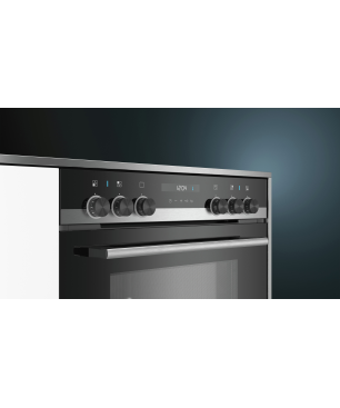 SIEMENS EQ521DB0ZM iQ500, Einbauherdset (Induktionskochfeld, A, 71 Liter)