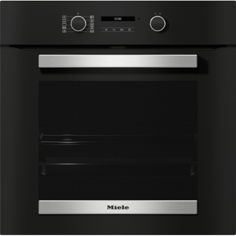MIELE H 2467 BP ACTIVE, Einbaubackofen (Einbaugerät, 76 Liter, 595 mm breit)