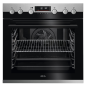 AEG HZ55M2S3R2 Serie 6000 mit SteamBake Feuchtigkeitszugabe (mit Pyrolyse), Einbauherdset (Elektrokochfeld, A+, 71 Liter)