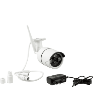 SAFE2HOME 4 Funk Überwachungskamera Set mit Monitor Rekorder, Funk Überwachungskamera / Videoüberwachung