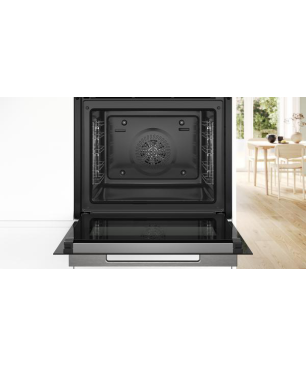BOSCH HBD80PY53 Serie 8/Serie 6, Einbaubackofenset (Induktionskochfeld, A+, 71 Liter)
