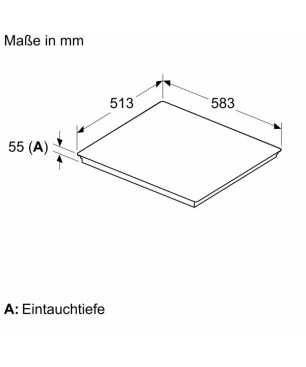 BOSCH HBD80PY53 Serie 8/Serie 6, Einbaubackofenset (Induktionskochfeld, A+, 71 Liter)