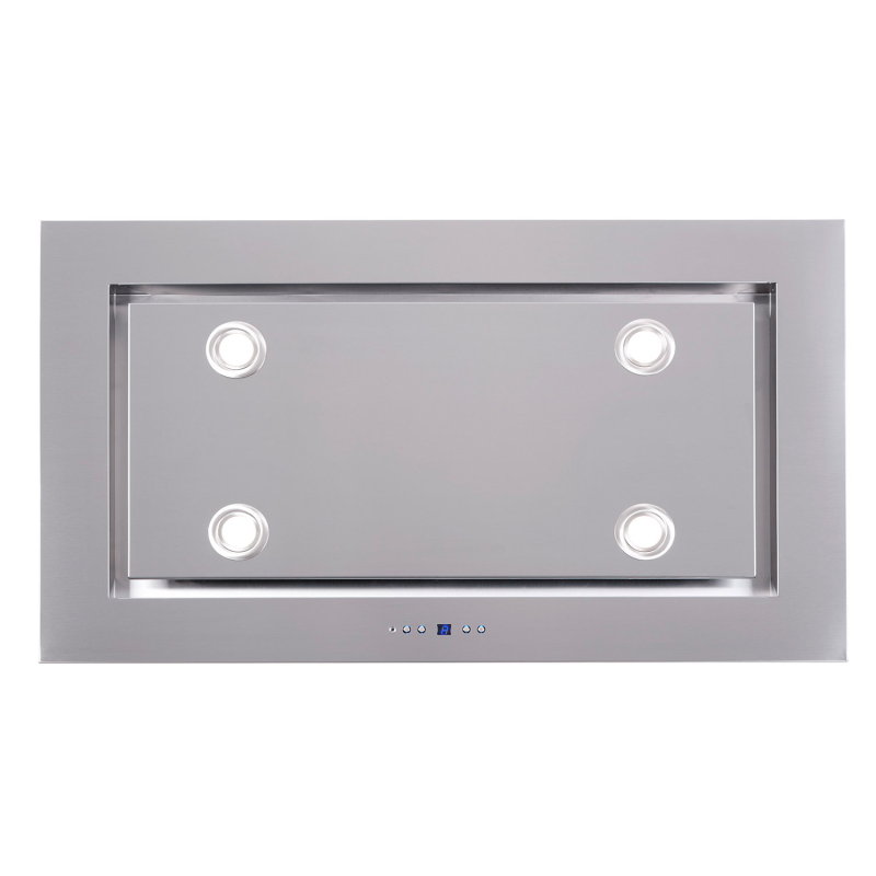 F.BAYER LUX 120E, Dunstabzugshaube (120 cm breit, 56 cm tief)