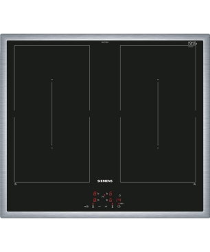 SIEMENS EM 645 CQB 5 E FLACHRAHMEN-DESIGN 60 CM Induktionskochfeld (583 mm breit, 4 Kochfelder)