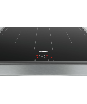 SIEMENS EM 645 CQB 5 E FLACHRAHMEN-DESIGN 60 CM Induktionskochfeld (583 mm breit, 4 Kochfelder)