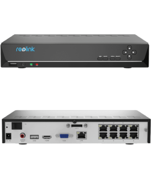 REOLINK RLK8-520D4-5MP-AI, Überwachungskamera, Auflösung Foto: 5MP, Auflösung Video: 5MP