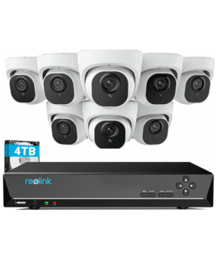 REOLINK RLK16-800D8-AI, Überwachungskamera, Auflösung Foto: 8MP, Auflösung Video: 8MP