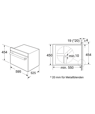KKT KOLBE SET4503EBMS1503WS Mikrowelle (4300 Watt)