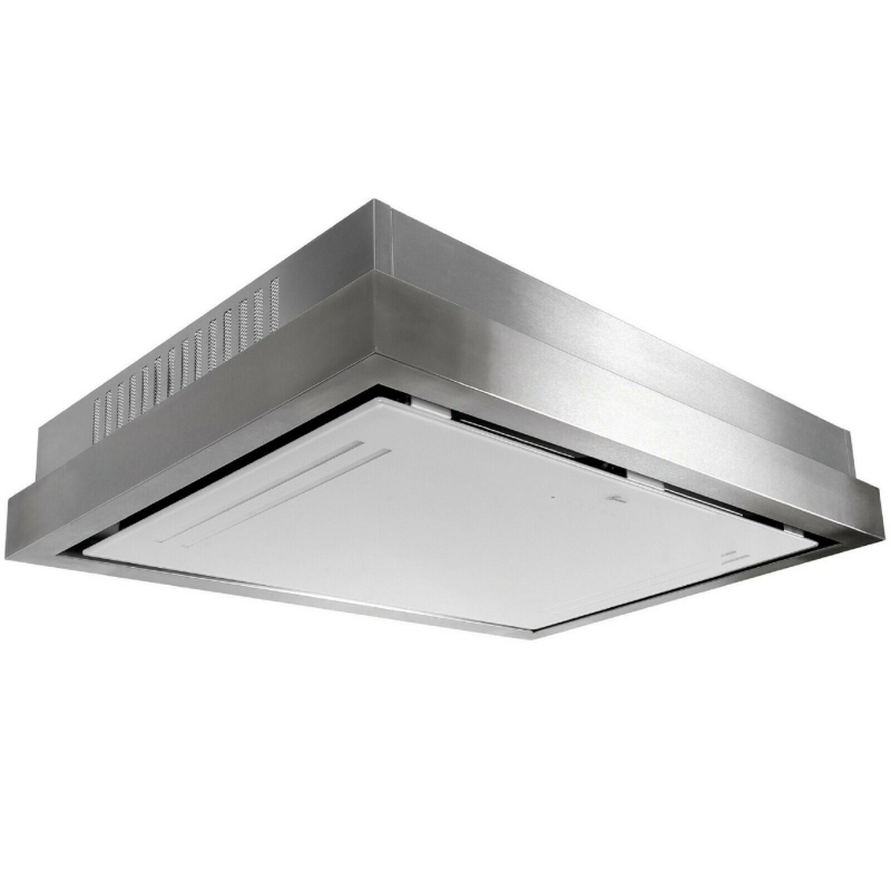GURARI Deckenhaube GCH C 343 IS 120 WH 120cm Edelstahl, Deckenhaube (120 mm breit, 600 mm tief)