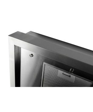 GURARI Deckenhaube GCH C 343 IS 120 WH 120cm Edelstahl, Deckenhaube (120 mm breit, 600 mm tief)