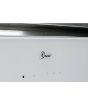 GURARI Deckenhaube GCH C 343 IS 120 WH 120cm Edelstahl, Deckenhaube (120 mm breit, 600 mm tief)