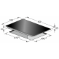KAISER KCT 97 FI LaPerle/2 Induktionskochfeld (90 cm breit, 5 Kochfelder)