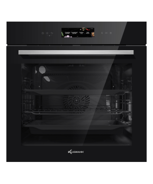 KLUGMANN KO1772TFT+KT604.1X, Einbaubackofen und Gaskochfeld (Edelstahl Gaskochfeld, A+, 72 Liter)