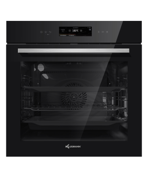 KLUGMANN KO1772TFT+KT604.1X, Einbaubackofen und Gaskochfeld (Edelstahl Gaskochfeld, A+, 72 Liter)