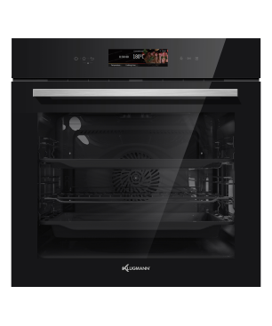 KLUGMANN KO1772TFT+KT604.1X, Einbaubackofen und Gaskochfeld (Edelstahl Gaskochfeld, A+, 72 Liter)