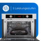 EXQUISIT EBM 4544 HI Einbaumikrowelle (900 Watt)