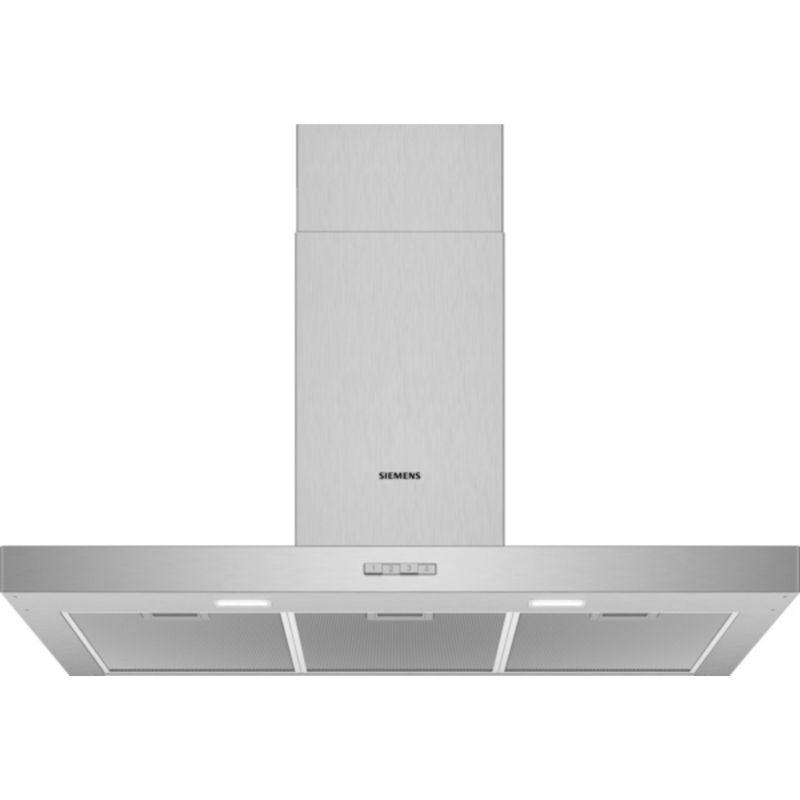 SIEMENS LC 94 BBC 50 EDELSTAHL 90 CM, Dunstabzugshaube (900 mm breit, 500 mm tief)