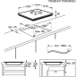 AEG MAXIB304PI PYROLYSE Serie 6000 mit SurroundCook Ringheißluftsystem (mit Pyrolyse), Backofenset (Induktionskochfeld, A+, 72