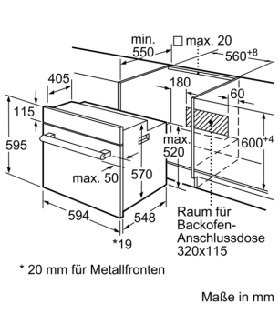SIEMENS EQ112DA1ZM iQ100/iQ500, Backofenset (Induktionskochfeld, A, 66 Liter)